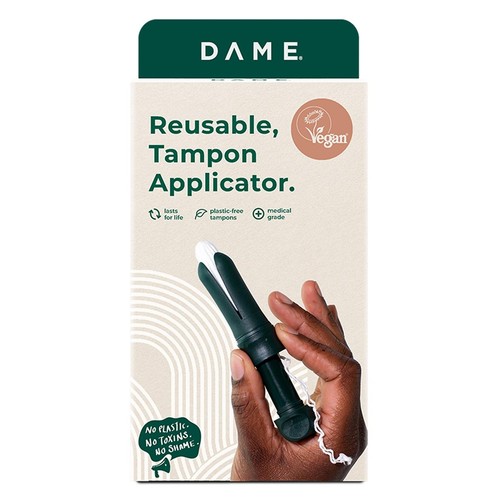 DAME Single Reusable Tampon Applicator