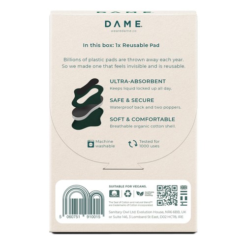 DAME Reusable Regular Pad thumbnail 2