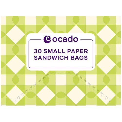 Ocado Small Paper Sandwich Bags