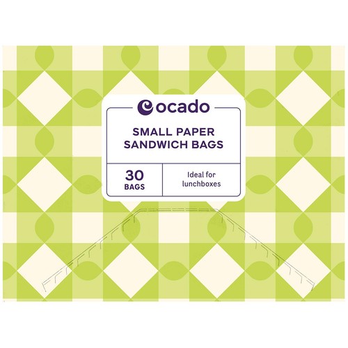 Ocado Small Paper Sandwich Bags thumbnail 2