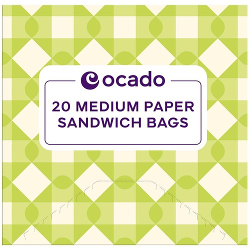 Ocado Medium Paper Sandwich Bags