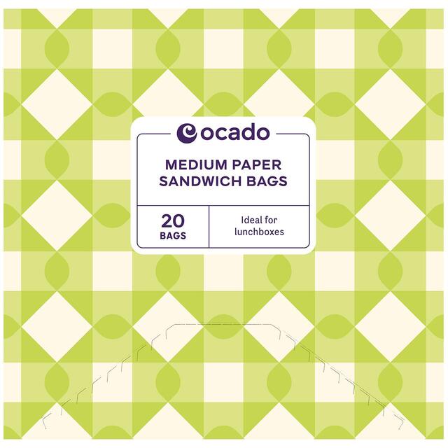 Ocado Medium Paper Sandwich Bags thumbnail 2