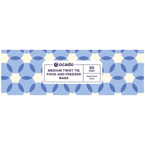 Ocado Medium Twist Tie Food & Freezer Bags thumbnail 2