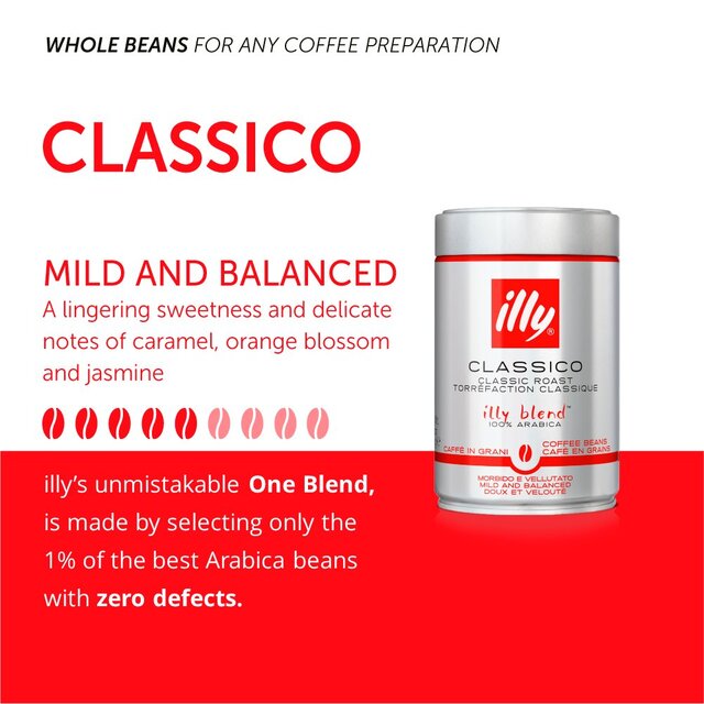 illy Classico Roast Coffee Beans thumbnail 3