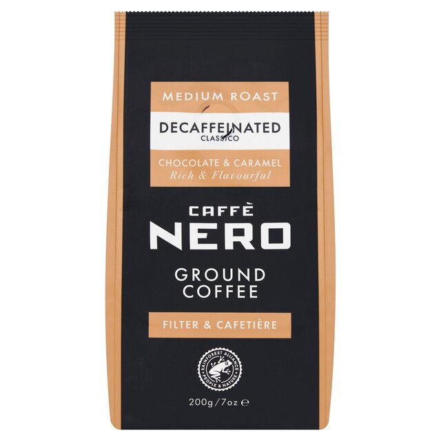 Caffe Nero Classico Decaffeinated Ground Coffee
