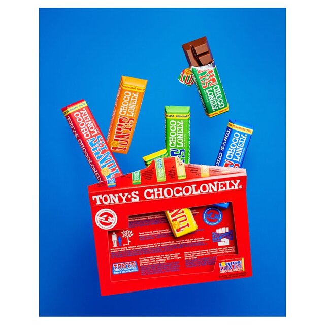 Tony's Chocolonely Rainbow Tasting Pack Fairtrade thumbnail 2
