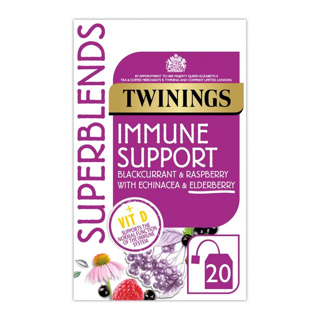 Twinings Superblends Immune Support Blackcurrant & Raspberry thumbnail 2