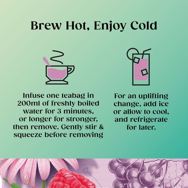 Twinings Superblends Immune Support Blackcurrant & Raspberry thumbnail 7