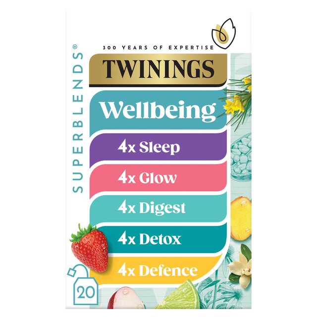 Twinings Superblends Wellbeing Collection Variety Pack
