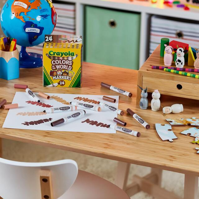 Crayola Colours of the World Washable Markers thumbnail 4