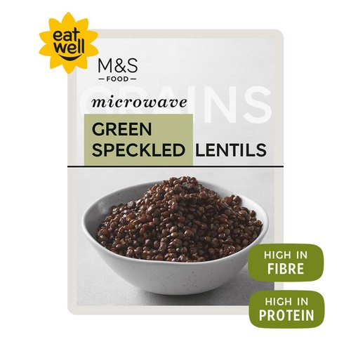 M&S Green Speckled Lentils