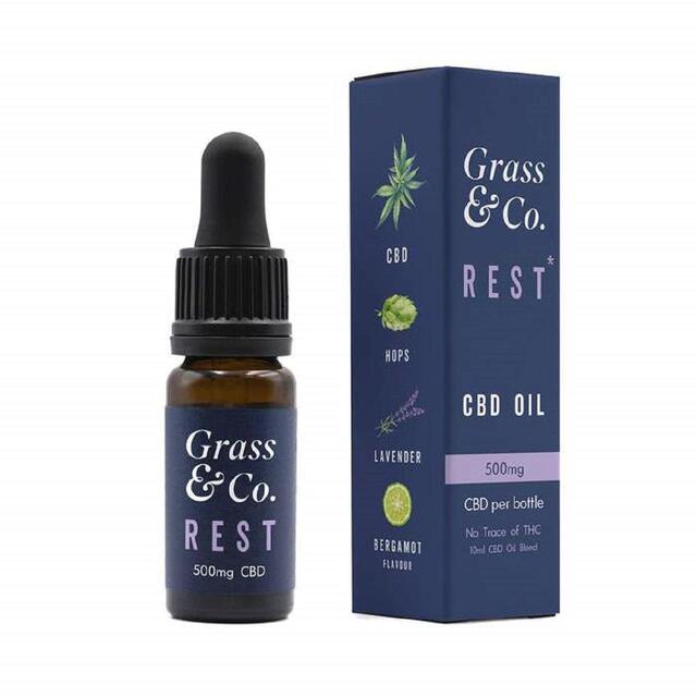 Grass & Co. Rest CBD Consumable Oil 500mg thumbnail 2