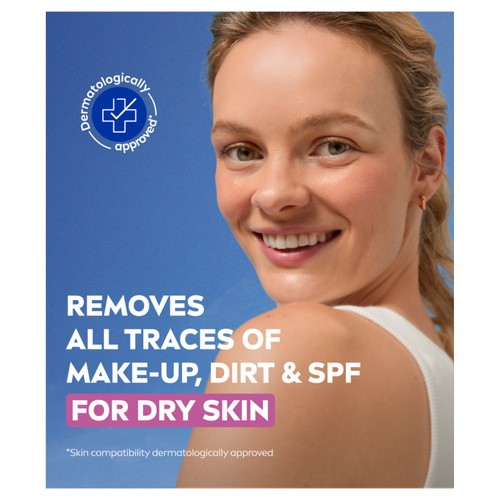 NIVEA Biodegradable Cleansing Face Wipes for Dry Skin  thumbnail 4