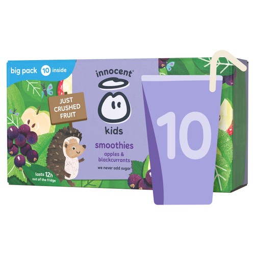 Innocent Kids Apples & Blackcurrants Smoothies thumbnail 3