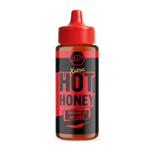 JD's Hot Honey - XXTRA Hot Habanero Infused Honey