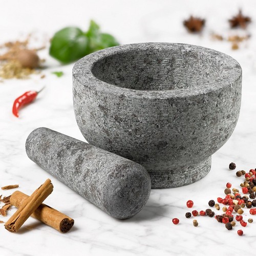 Tala Granite Pestle and Mortar 14x14x14.5cm thumbnail 5