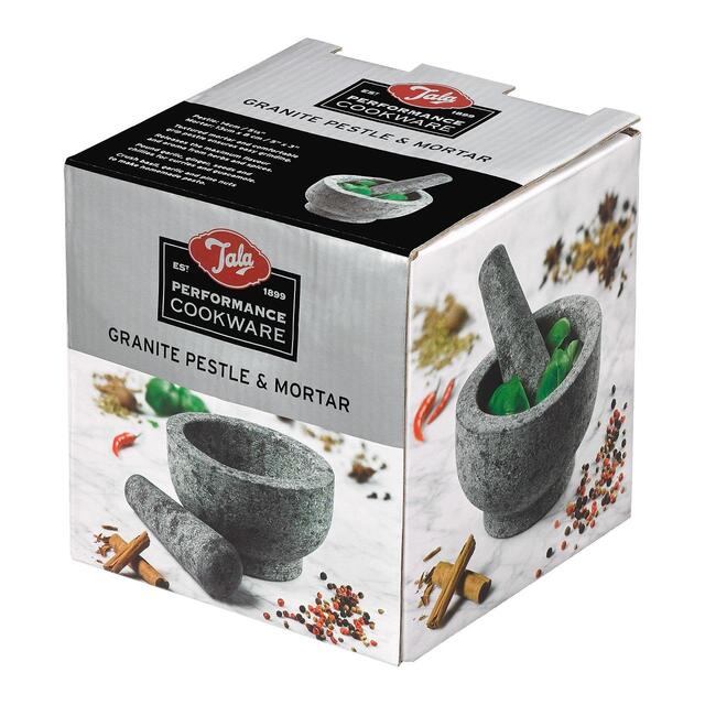 Tala Granite Pestle and Mortar 14x14x14.5cm thumbnail 2
