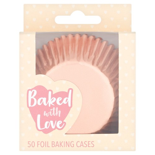 Rose Gold Cupcake Cases