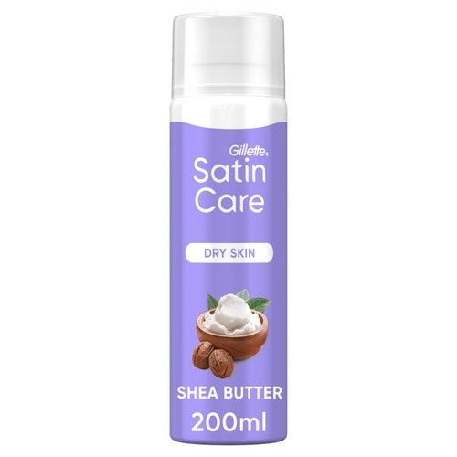 Satin Care Shave Gel Shea Butter Dry Skin thumbnail 3