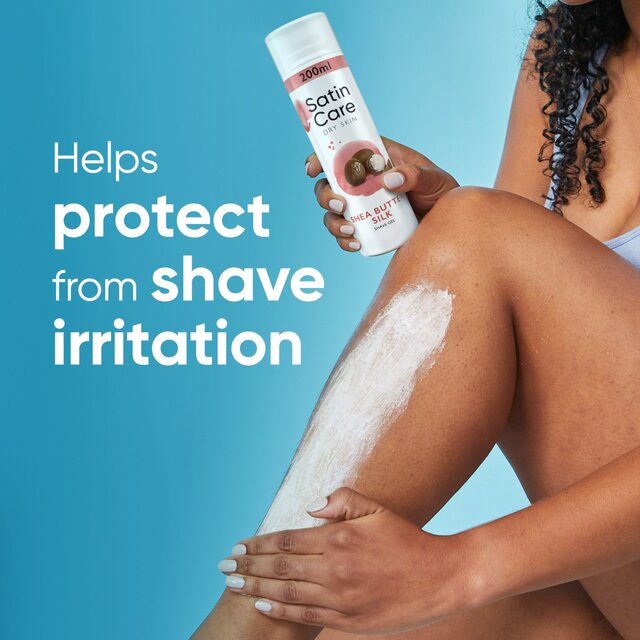 Satin Care Shave Gel Shea Butter Dry Skin thumbnail 2