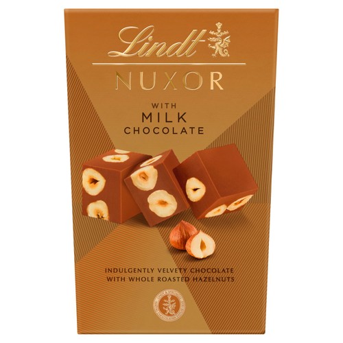 Lindt NUXOR Milk Gianduja Chocolate with Hazelnuts thumbnail 2