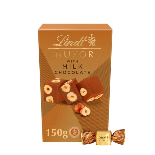 Lindt NUXOR Milk Gianduja Chocolate with Hazelnuts thumbnail 3