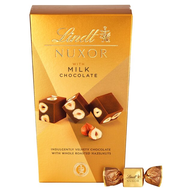 Lindt NUXOR Milk Gianduja Chocolate with Hazelnuts thumbnail 3