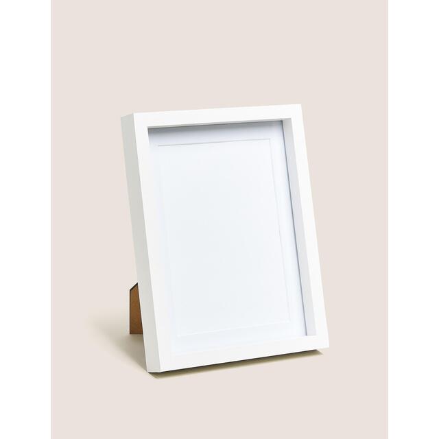 M&S 5"x7" Photo Frame, White thumbnail 2