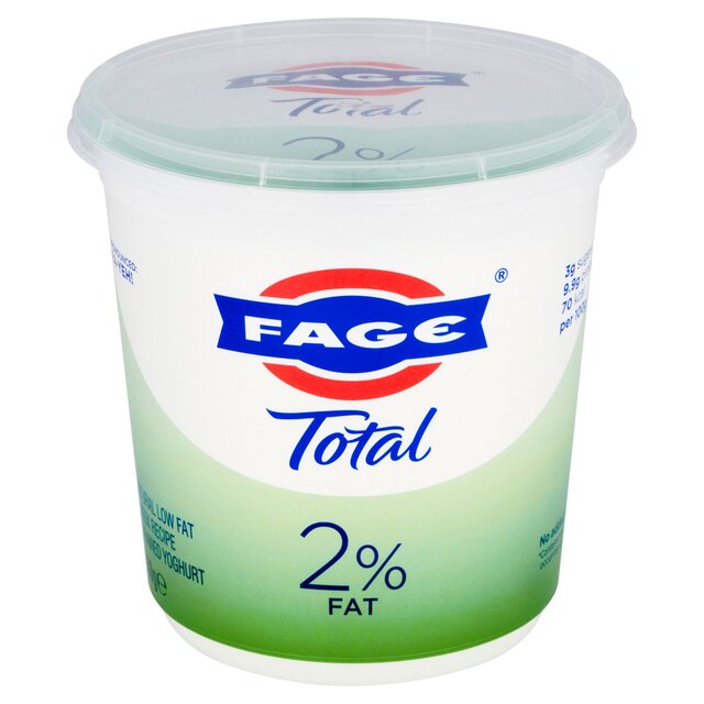 Fage Total 2% Fat Natural Low Fat Greek Recipe Strained Yoghurt thumbnail 2
