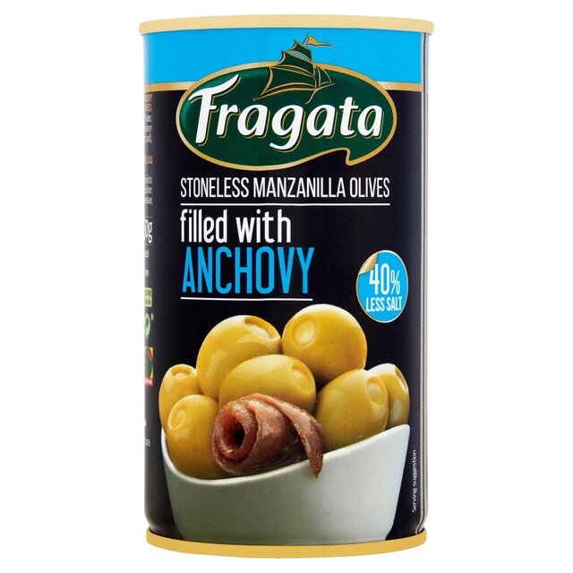 Fragata Olives Stuffed with Anchovy Reduced Salt thumbnail 2