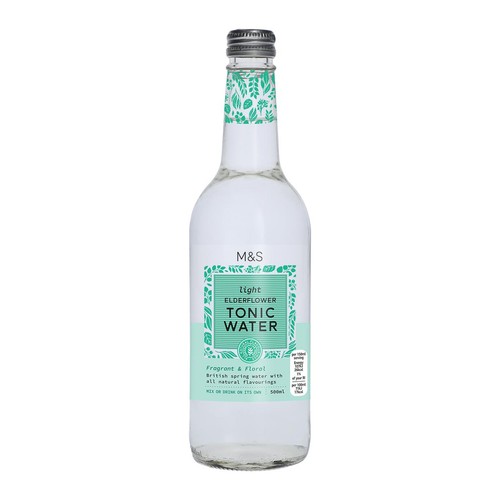 M&S Light Elderflower Tonic Water thumbnail 2