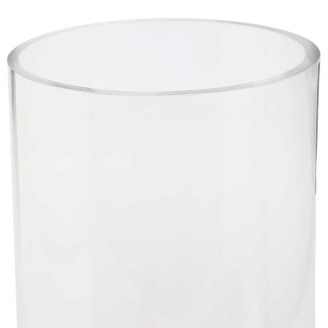 M&S Extra Tall Cylinder Flower Vase, Clear thumbnail 2