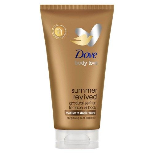 Dove Dermaspa Summer Revived Medium-Dark Self-Tan for Face & Body thumbnail 2