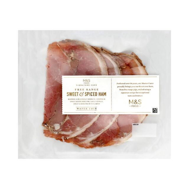 M&S Signature Cure Sweet & Spiced Free Range Ham