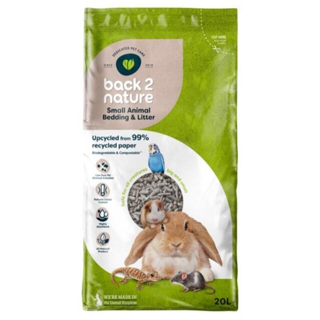 Back 2 Nature Small Animal Paper Bedding/Litter