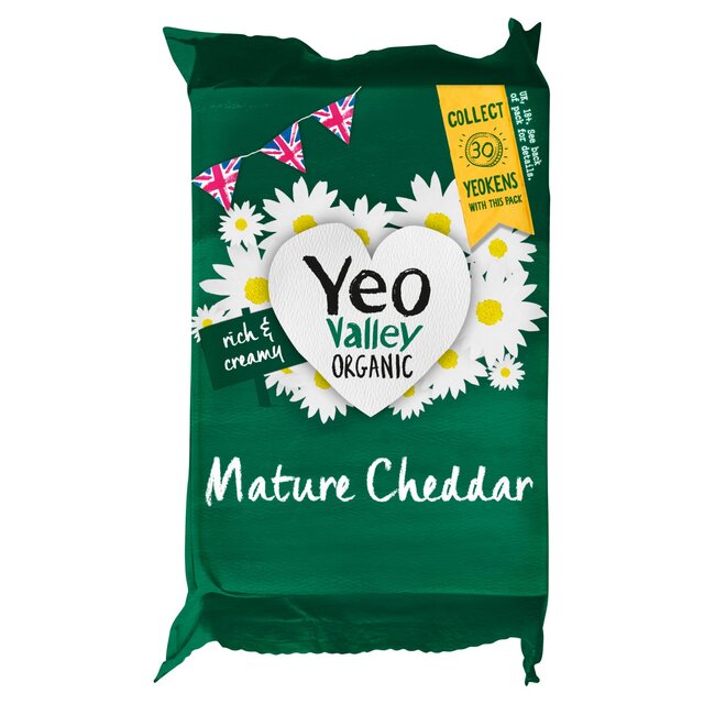 Yeo Valley Organic Mature Cheddar Cheese thumbnail 2