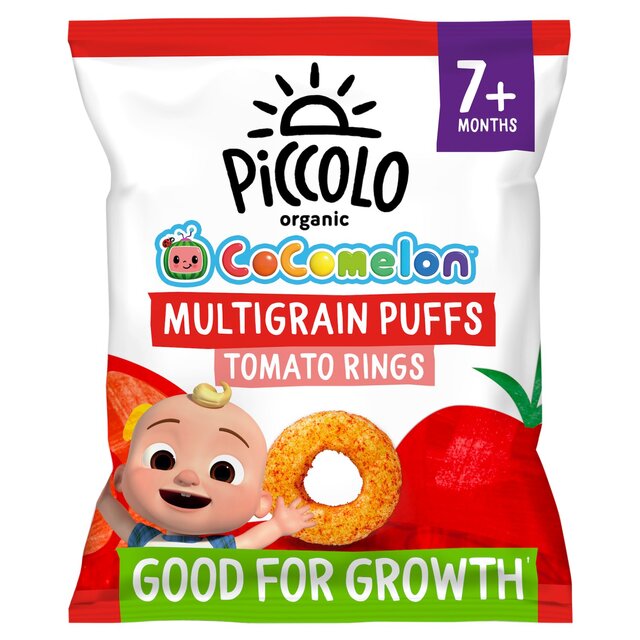 Piccolo Organic Tomato Multigrain Ring Puffs 7 months thumbnail 2