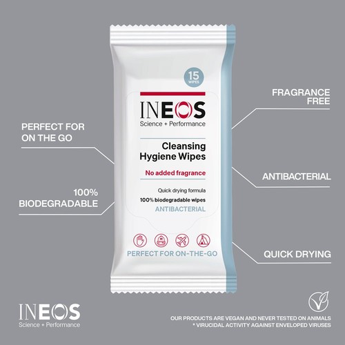 INEOS Cleansing Hygiene Wipes thumbnail 2