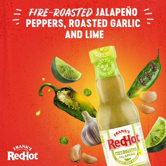Frank's RedHot Fire-Roasted Jalapeno Craft Hot Sauce thumbnail 2
