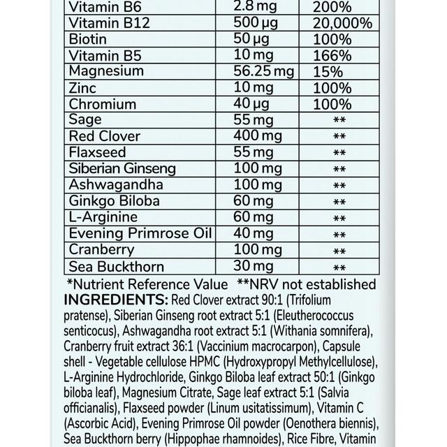 Health & Her Menopause Multi-nutrient Support Supplement Capsules thumbnail 5
