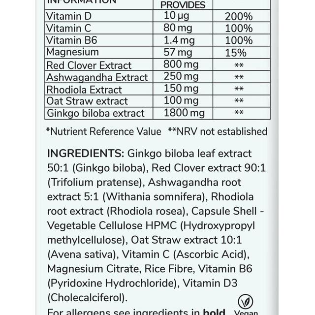 Health & Her Perimenopause Mind+ Multi-nutrient Supplement Capsules thumbnail 5