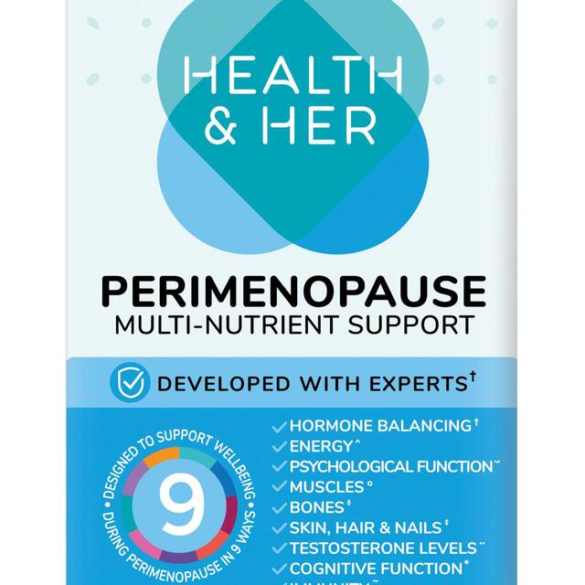 Health & Her Perimenopause Multi-nutrient Support Supplement Capsules thumbnail 3