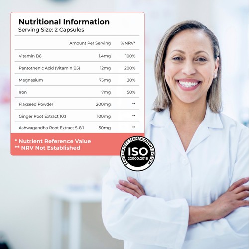 Health & Her Premenstrual Multi-nutrient Support Supplement Capsules  thumbnail 7