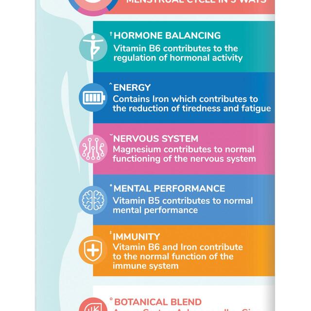 Health & Her Premenstrual Multi-nutrient Support Supplement Capsules thumbnail 4