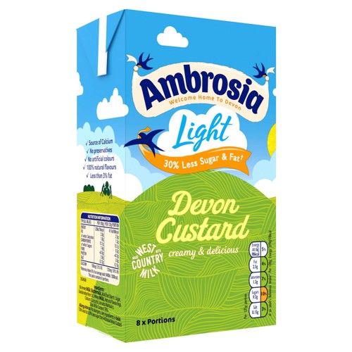 Ambrosia Ready to Serve Low Fat Custard Carton thumbnail 2