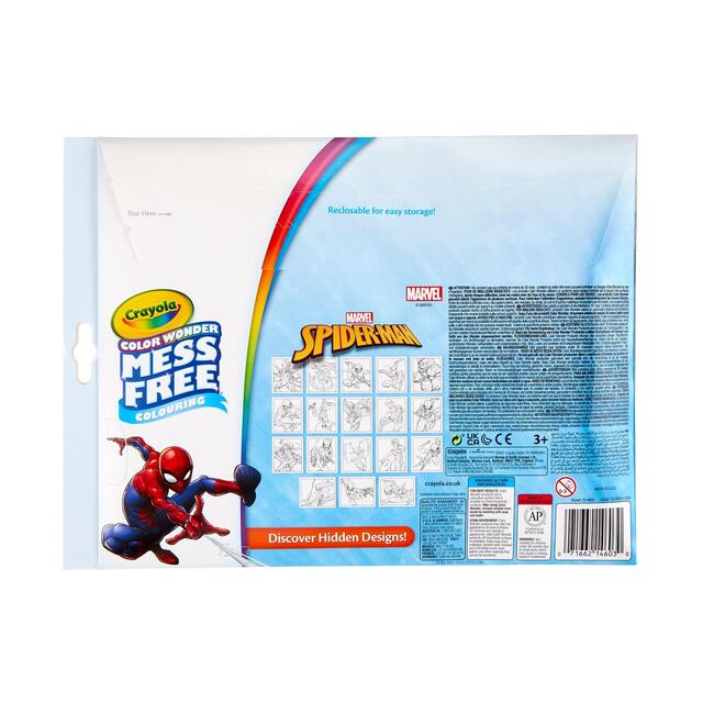 Crayola Spiderman Colour Wonder 2021 thumbnail 2