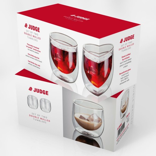Judge Double Walled Glass Tumbler Set of 2 thumbnail 4