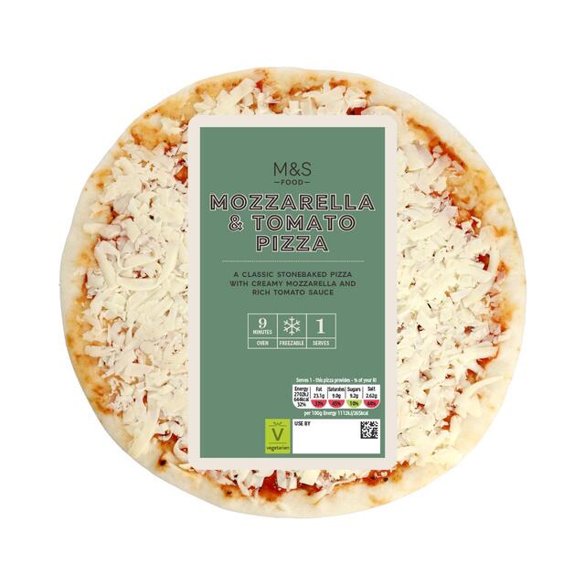 M&S Mozzarella & Tomato Stonebaked Pizza thumbnail 2