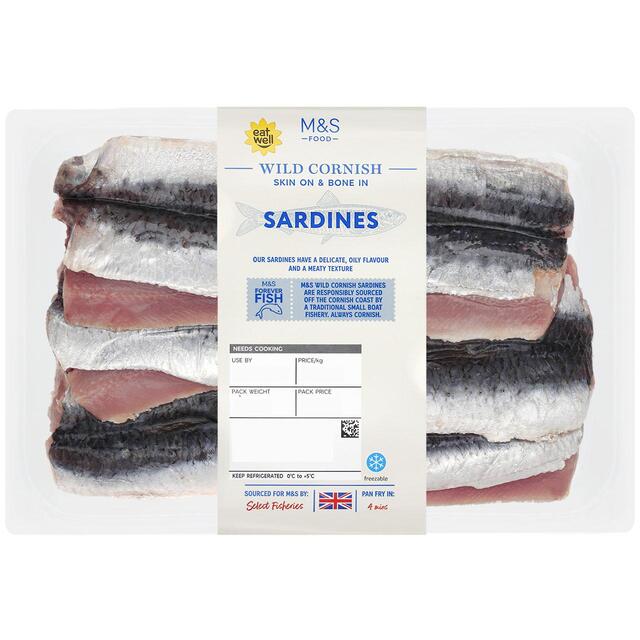 M&S Wild Cornish Sardines