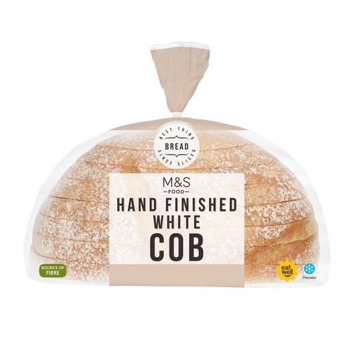 M&S Hand Finished White Cob